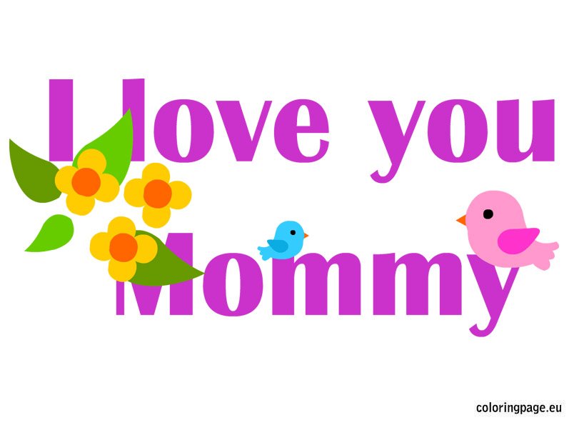 i love you mom clipart - photo #34