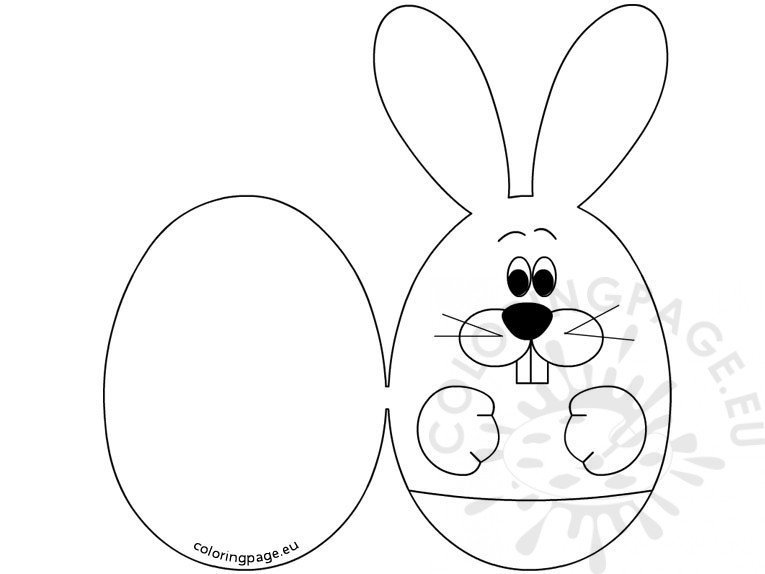 easter card coloring pages - photo #2