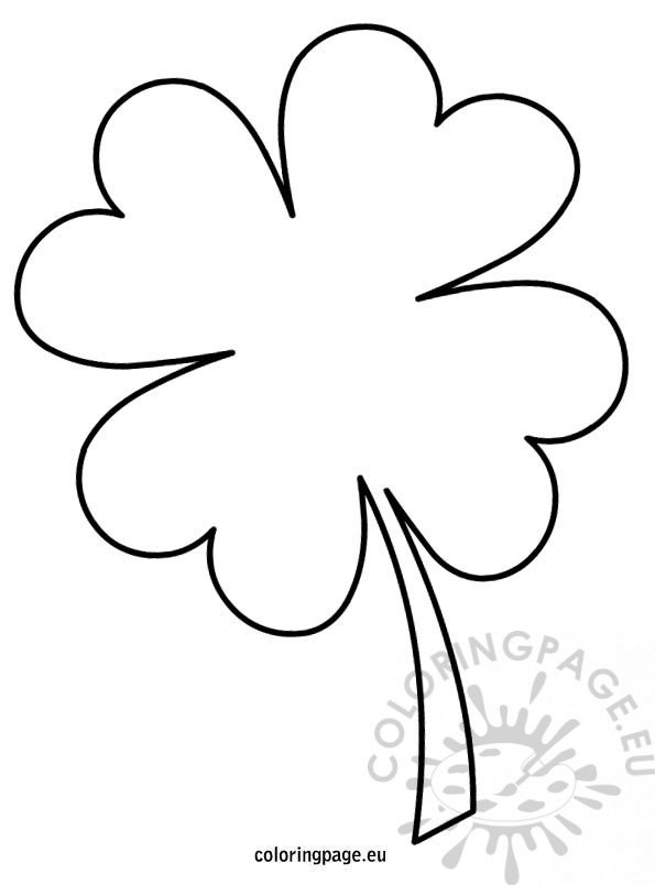 large-printable-four-leaf-clover