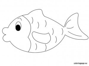 Fish coloring page – Coloring Page