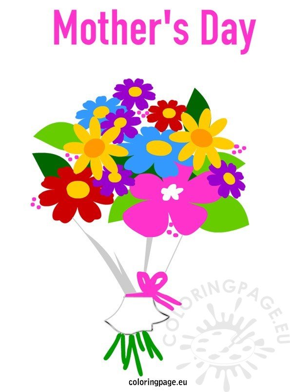 free mother's day flower clip art - photo #30