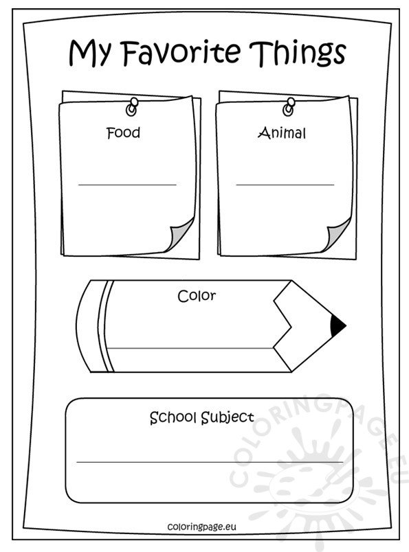 memory-book-my-favorite-things-coloring-page-coloring-page
