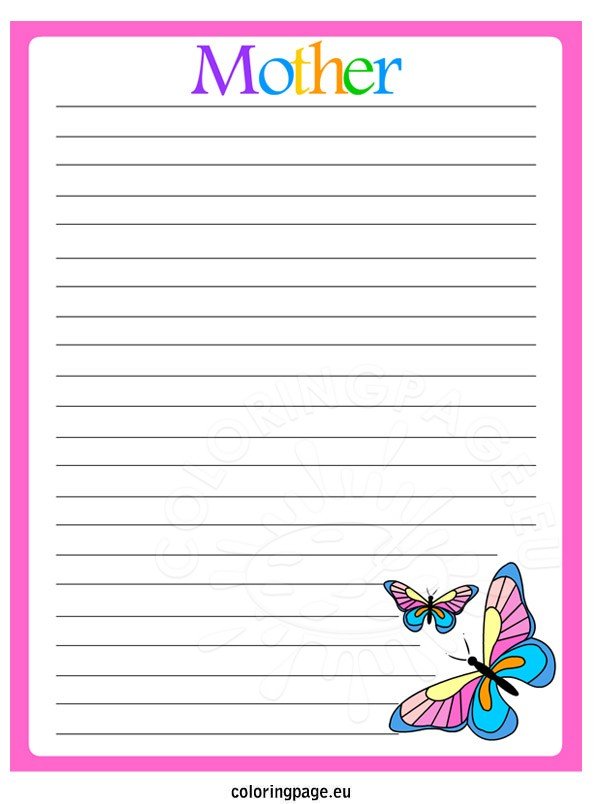 mother-s-day-writing-paper-butterflies-coloring-page