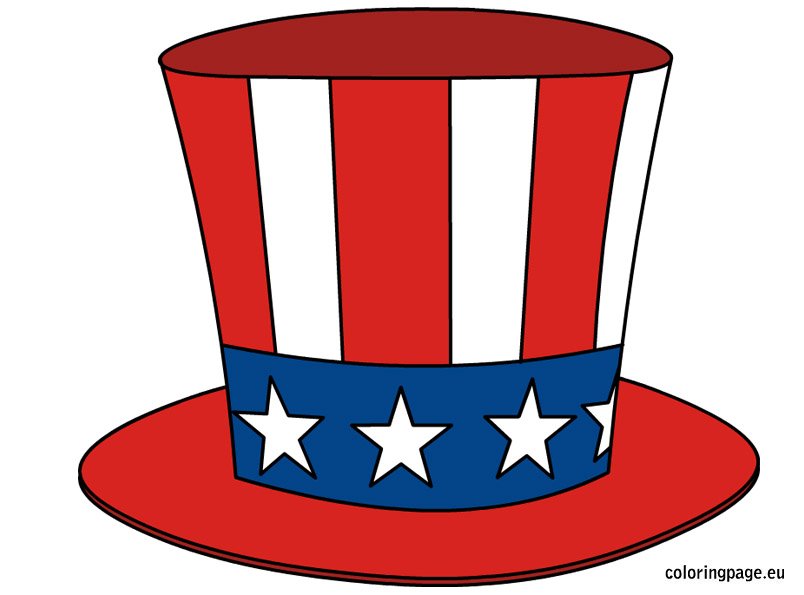uncle-sam-s-hat-coloring-page