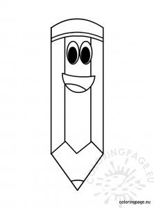 Pencil black and white – Coloring Page