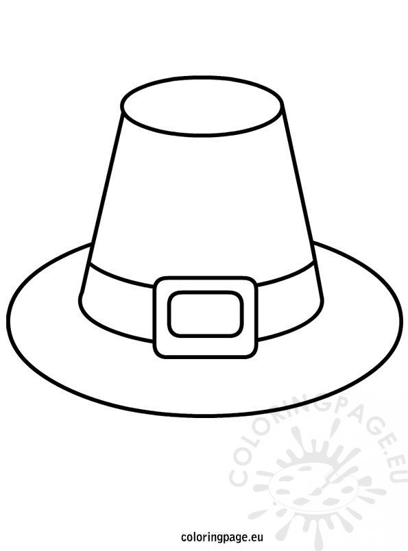 pilgrim-hat-template-coloring-page