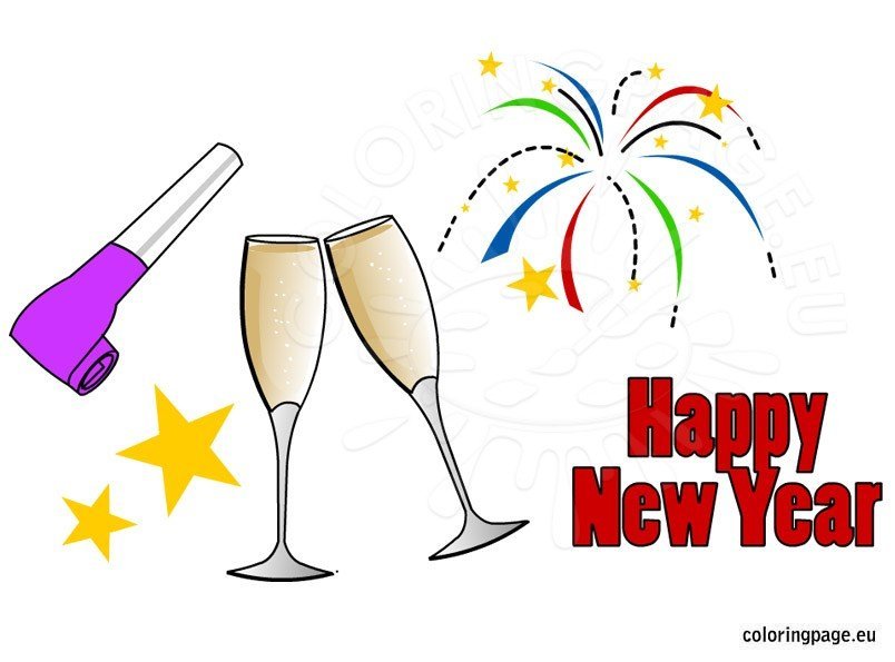 clipart for new years - photo #17