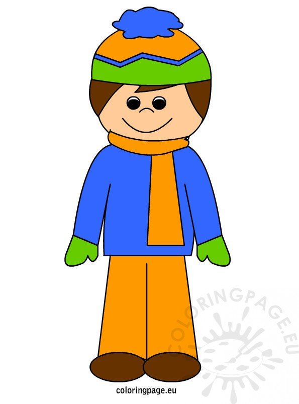 clipart winter clothing - photo #15