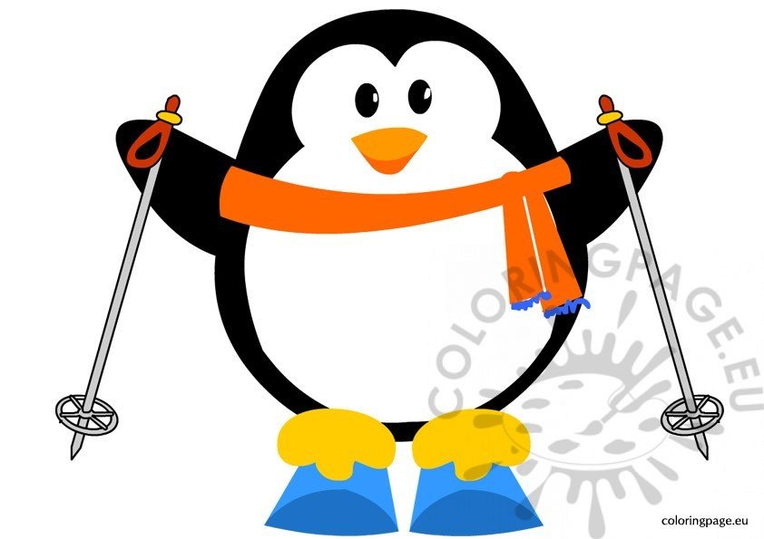 snow penguin clip art - photo #40