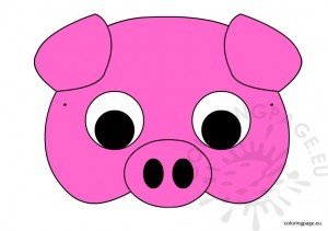 pig mask clipart - photo #16