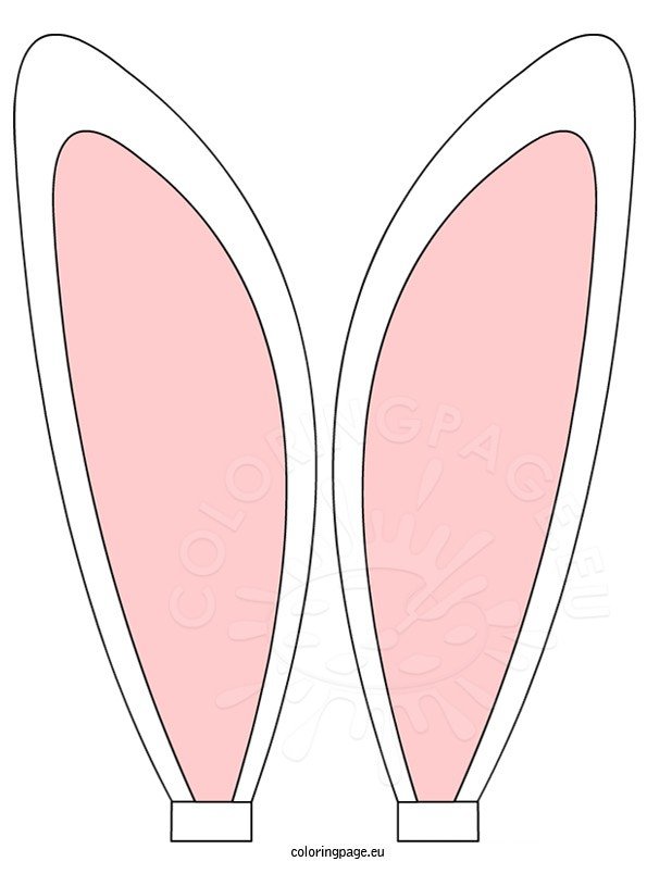 Bunny ears – Coloring Page