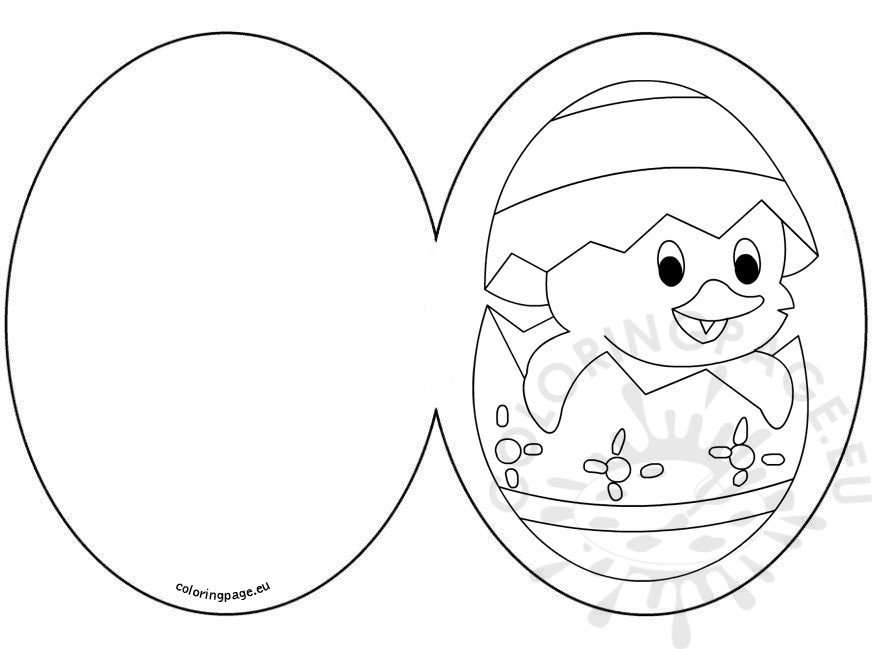 easter card coloring pages - photo #7