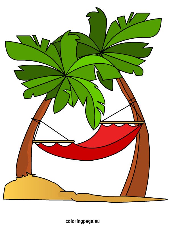 free clipart hammock cartoon - photo #15
