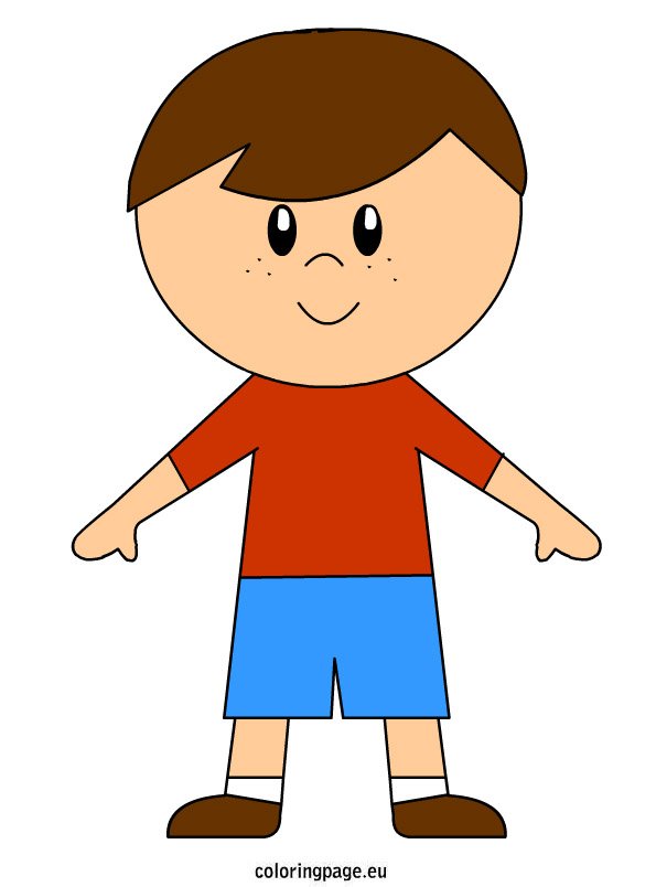free black and white boy clipart - photo #34