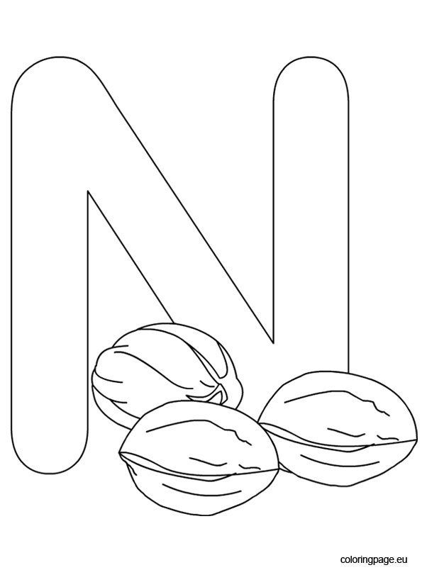 n coloring pages - photo #26