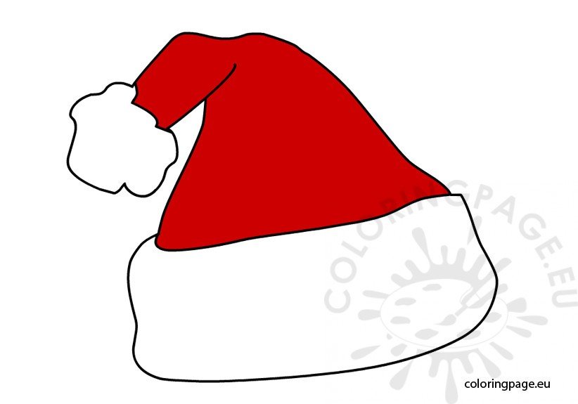 santa outline clip art - photo #25