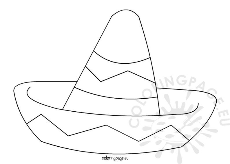 cactus and sombrero coloring pages - photo #30