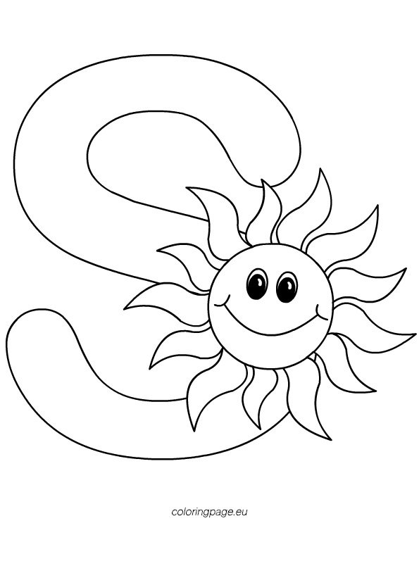 s letter coloring pages - photo #19