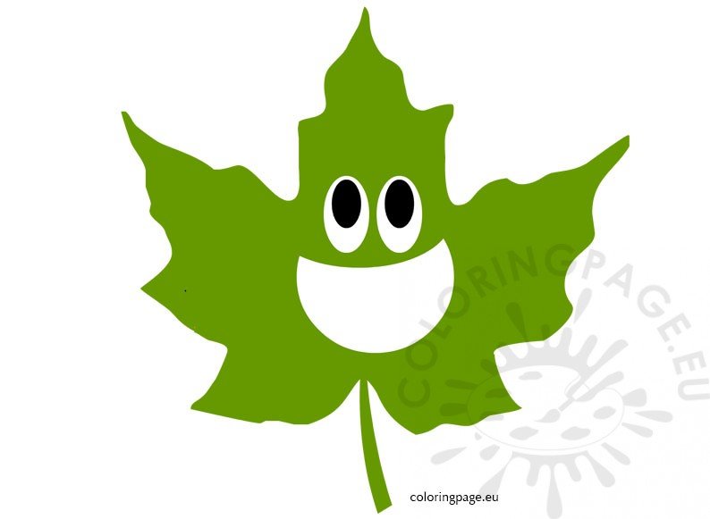 clip art leaves to color - photo #23