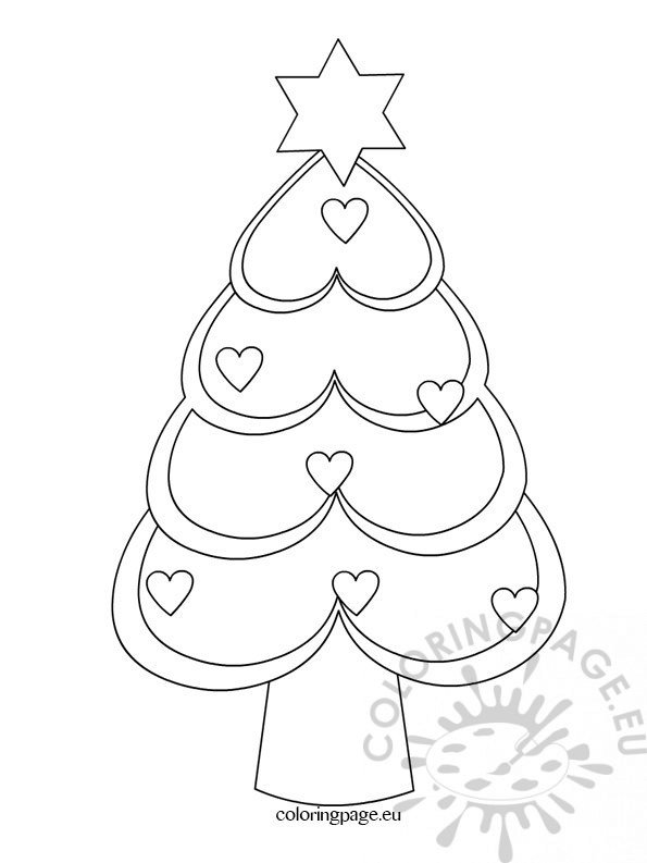 i heart christmas coloring pages - photo #29