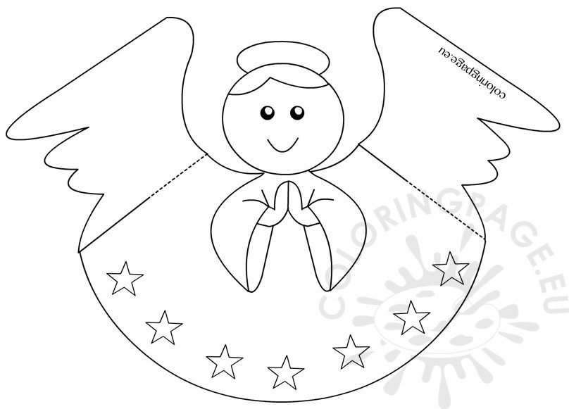 Free Printable Paper Angel Template Get What You Need For Free