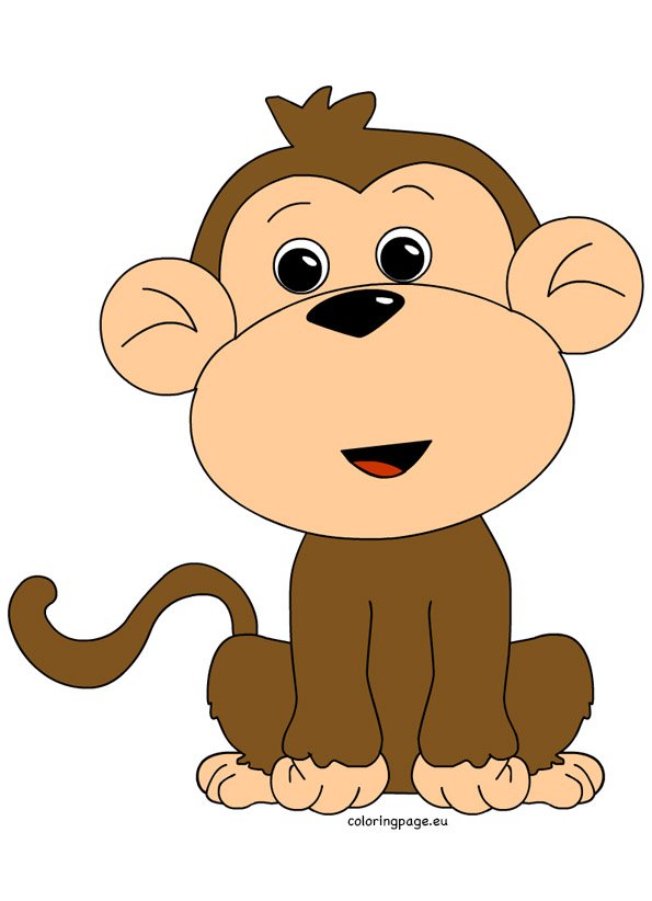 clipart picture of a monkey - photo #15