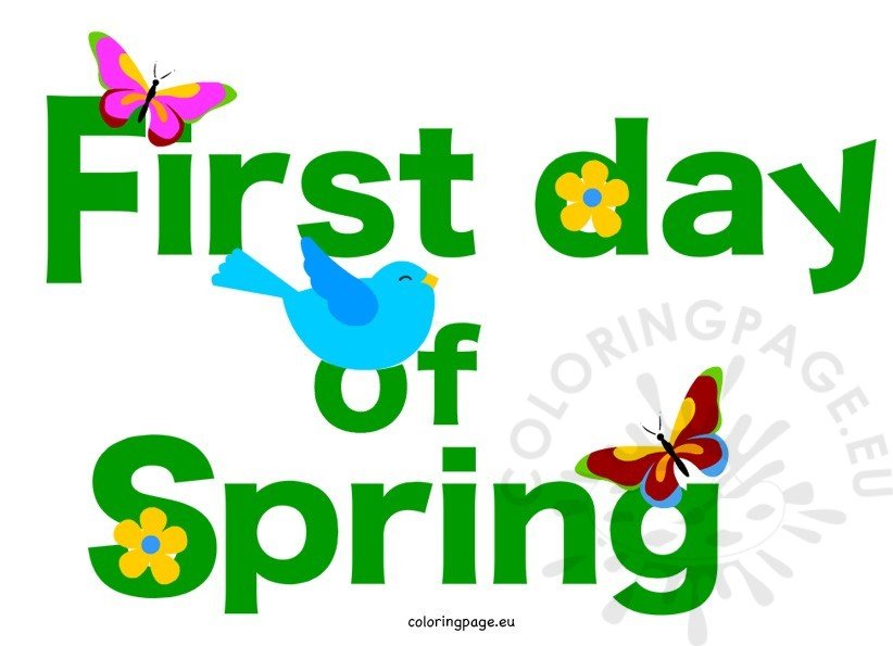 spring begins clipart - photo #33