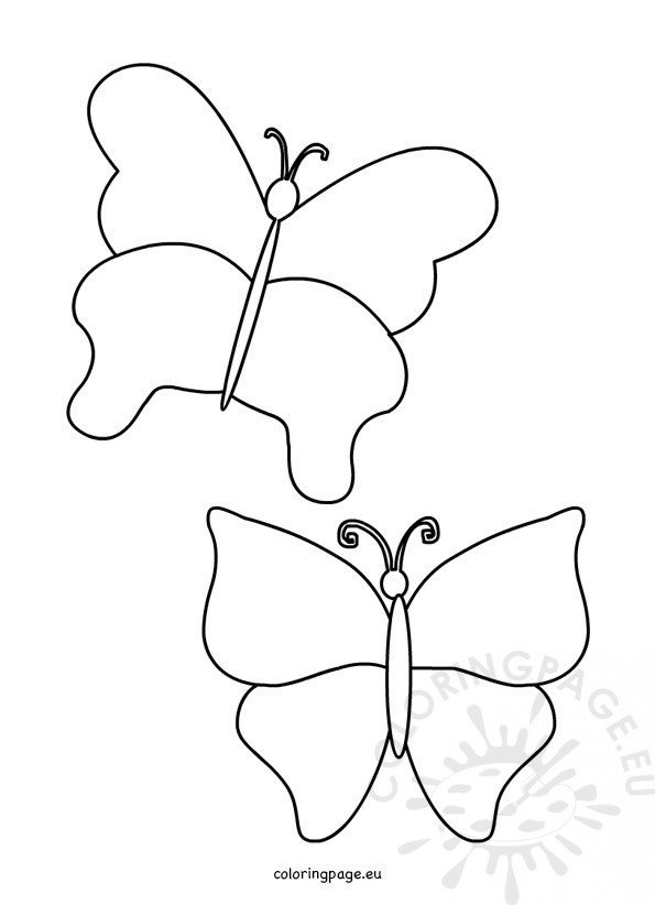 Free Printable Template For Butterfliy