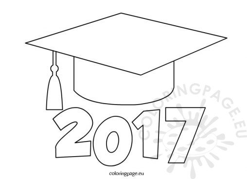 graduation hat clipart black and white - photo #44