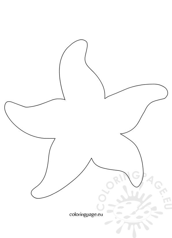 Starfish Pattern Printable – Coloring Page