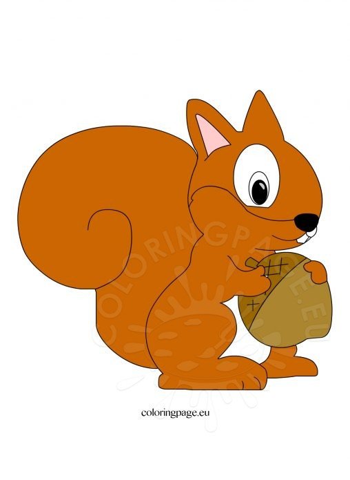 clip art cartoon squirrel - photo #48