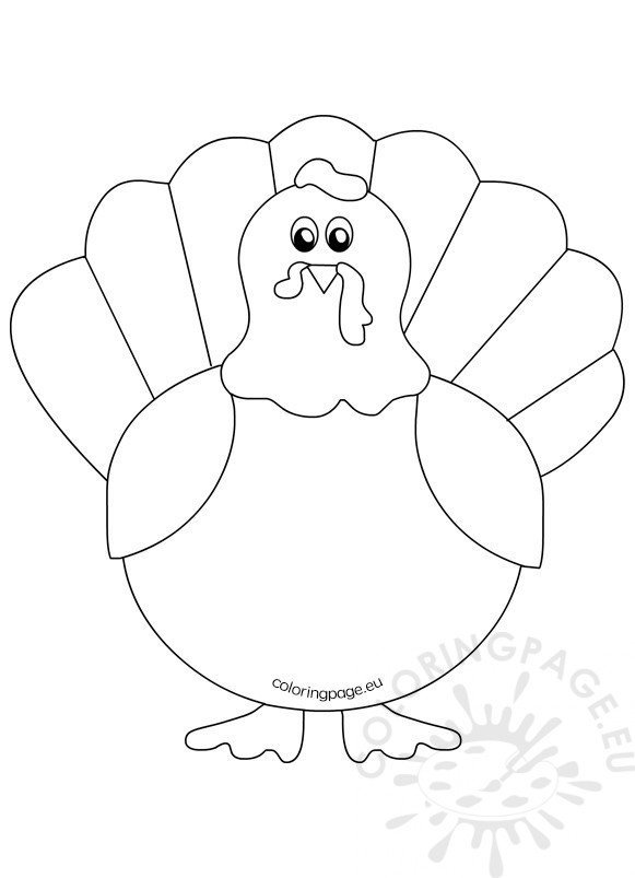 Printable Turkey Coloring Pages for Kids – Coloring Page