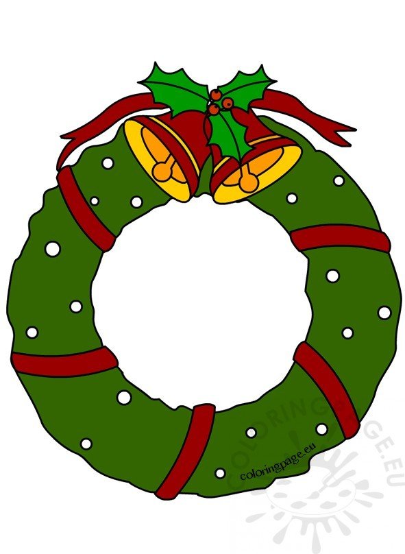 clipart christmas wreath - photo #50