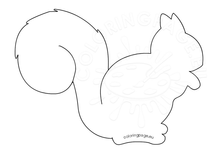 squirrel-silhouette-printable-coloring-page