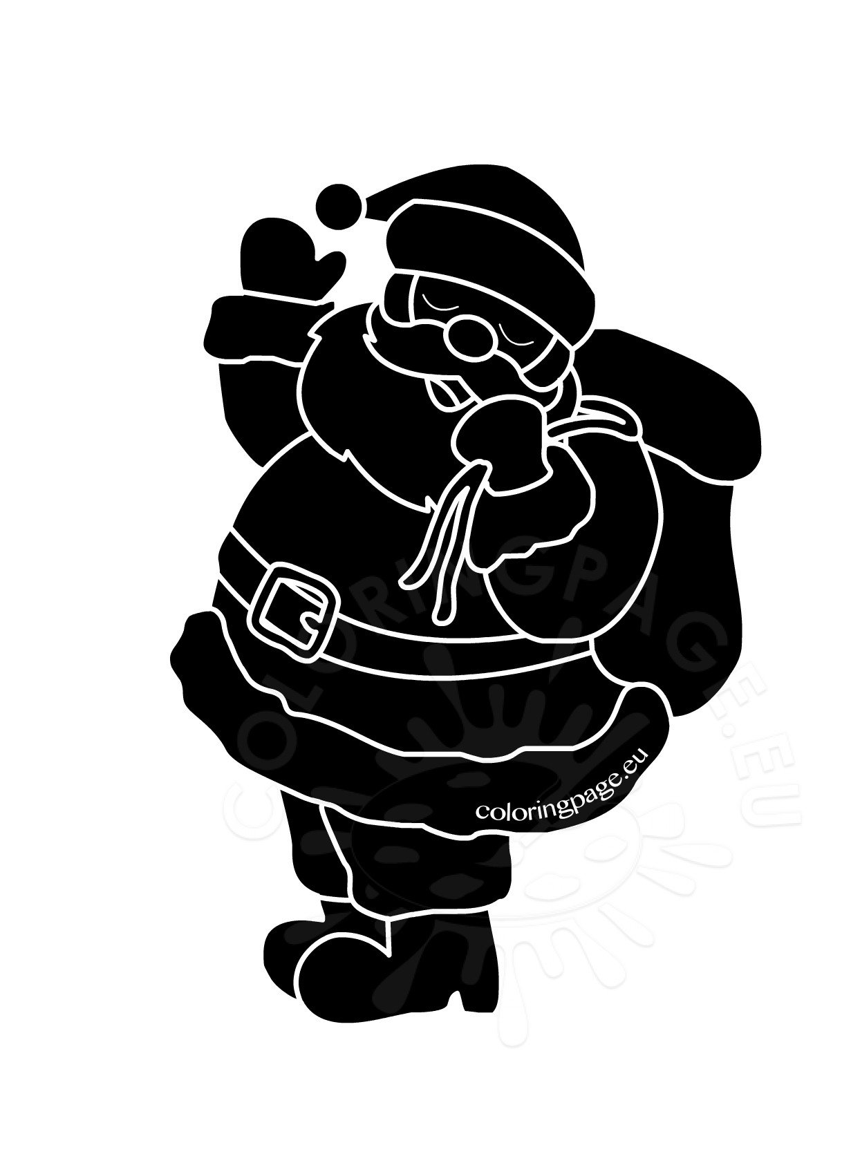 Free Printable Santa Stencils Templates Printable Download