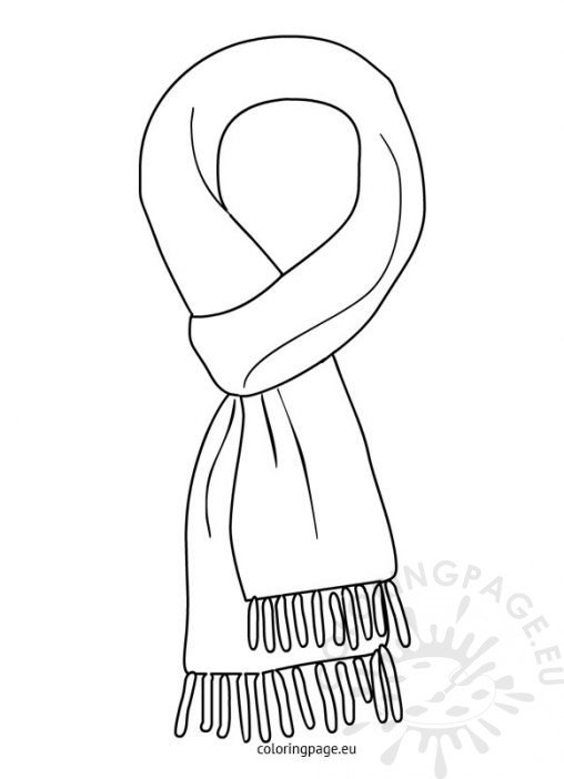 Winter - Coloring Page