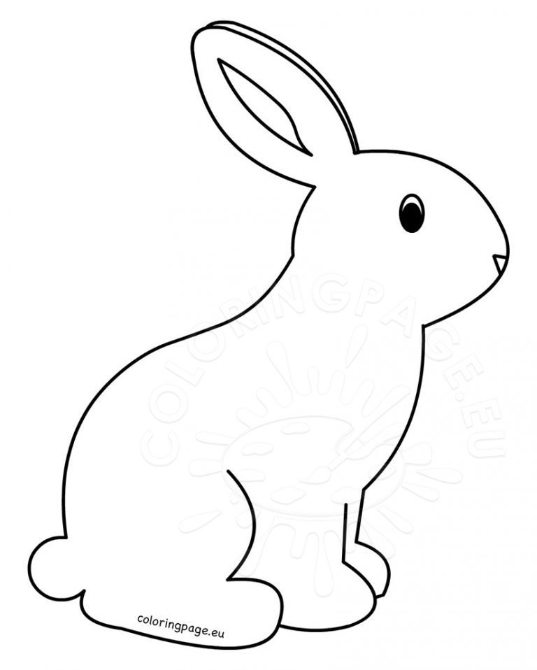 Printable Rabbit Coloring Pages For Kids – Coloring Page