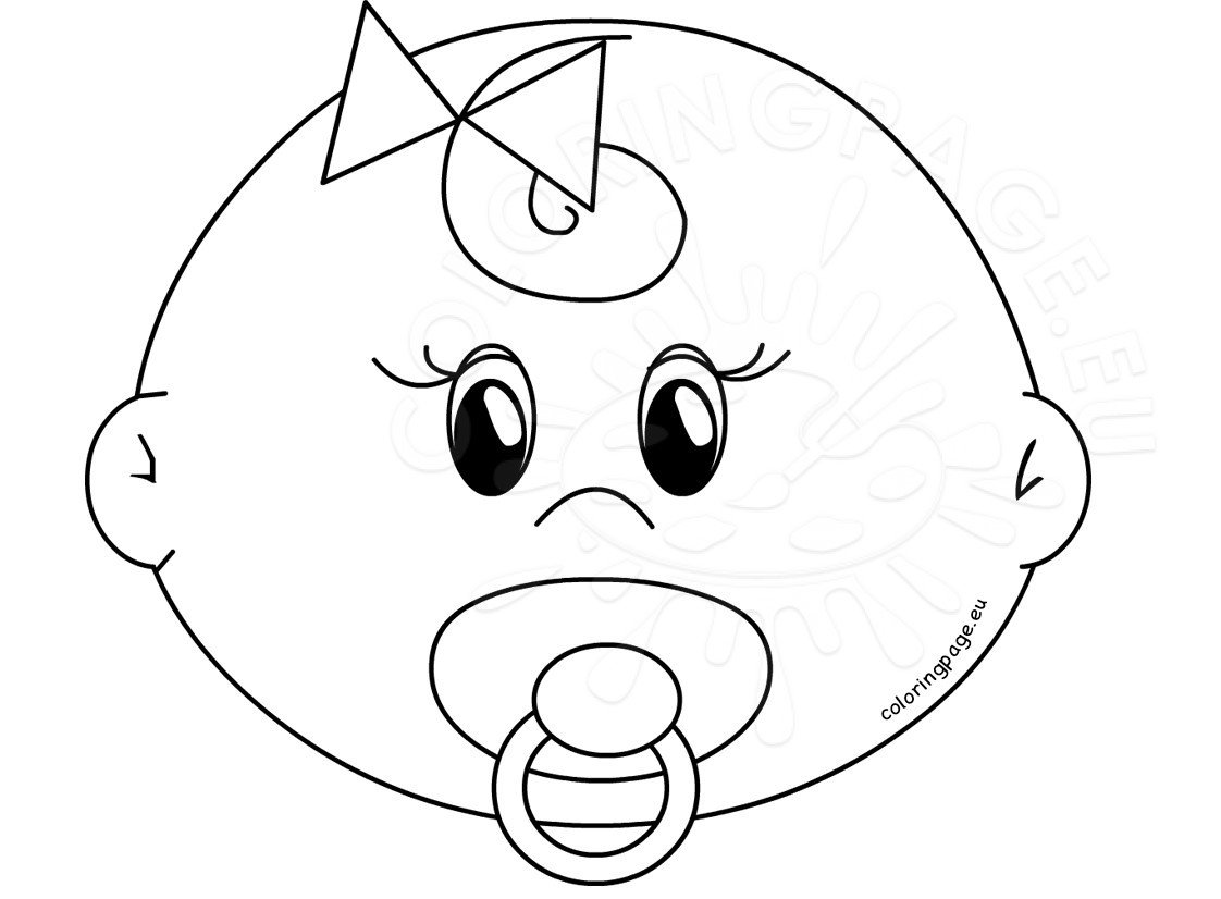 baby girl coloring pages - photo #34