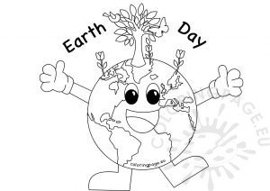 Earth Day – Page 3 – Coloring Page