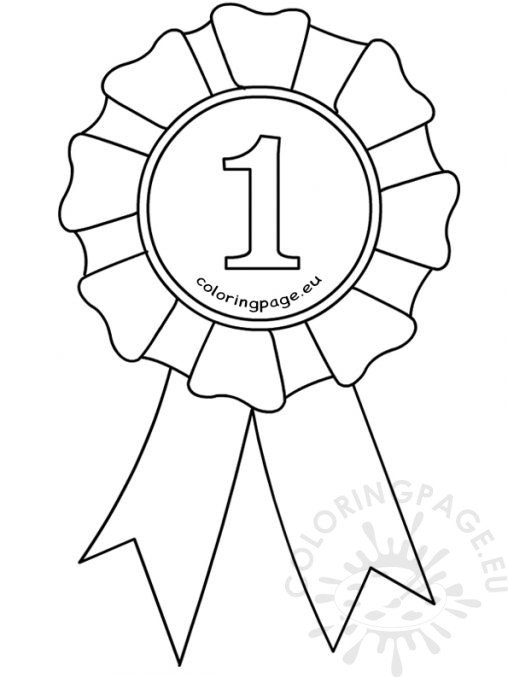 Award Badge Coloring Coloring Pages