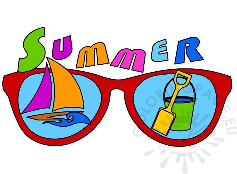 Summer 2017 pictures clip art – Coloring Page