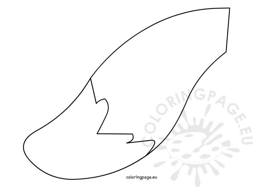 Fox Tail Pattern Coloring Page