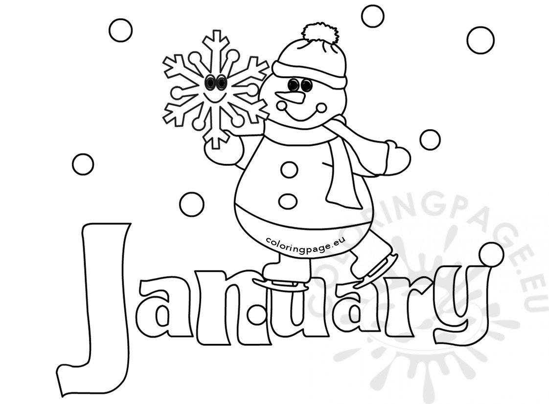 january 2014 coloring pages - photo #21