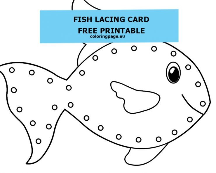 Free Printable Lacing Card Templates