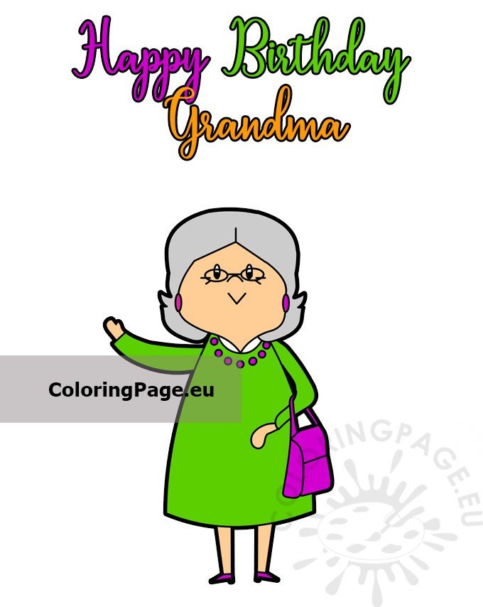 Printable Birthday Cards For Grandma Customize and Print