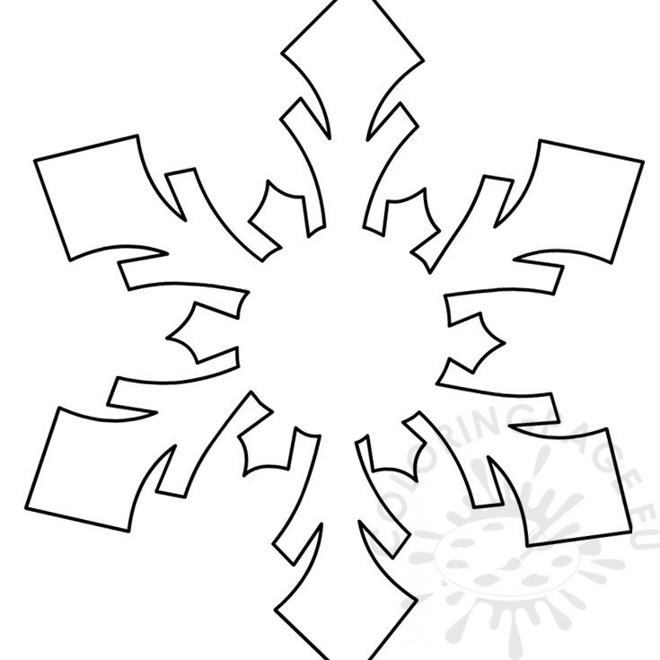 snowflake template