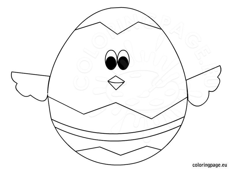 chick coloring pages 2
