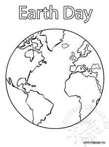 Earth Day coloring page | Coloring Page