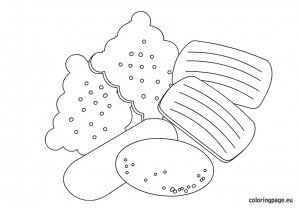 Biscuits coloring page – Coloring Page