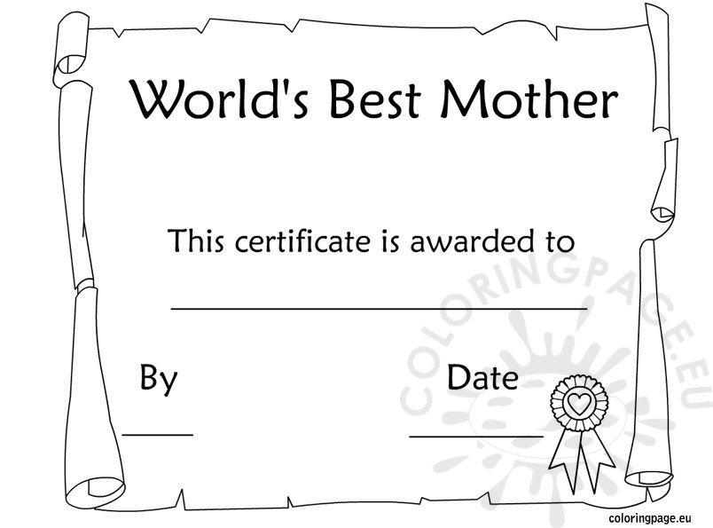 mothers day award